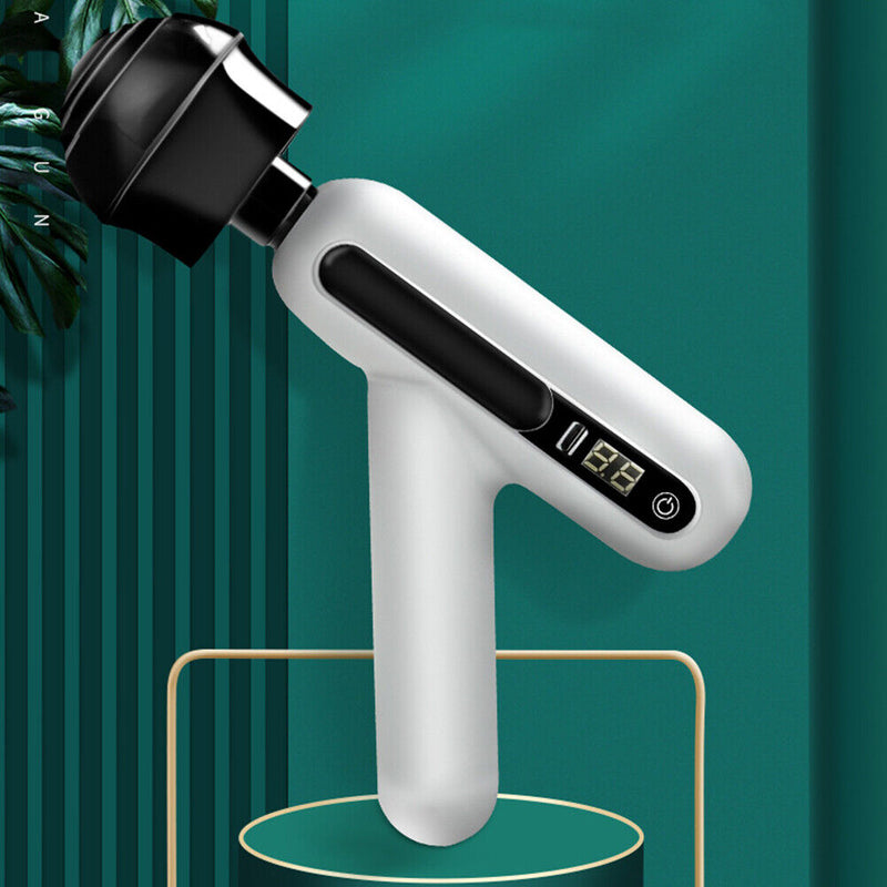 Electric Neck Deep Tissue Muscle Fascia Massage Gun Relax Pain Relief Massager