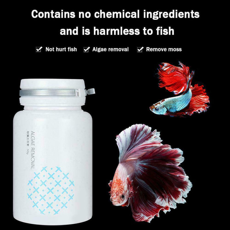 Repellent Crystal Clear Algae Agent Tank Moss Remover ~ Algaecide US F2E0