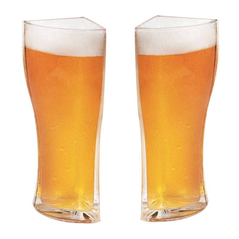 4pcs Creative Acrylic Liquor Divider Liquor Dispenser Glass for Party (A) Newly