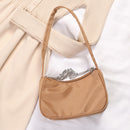 Fashion Women Pure Color Shoulder Underarm Bag Casual Butterfly Chain Mini Purse