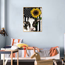 5D Kit DIY sunflower Round Diamond Painting Mosaic Rhinestone Picture