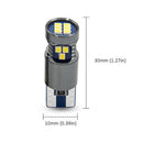 COB Light Bulbs 12V Dome Map License Plate Light T10 W5W Car LED Reading Bulbs