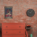 Butterfly Girl Sheet Metal Drawing Metal Painting Tin Wall Poster for Bedroom