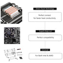 ID-COOLING IS-30 CPU Air Cooler with PWM Cooling Fan 4 Direct Contact Heatpipes