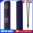 TV Stick Silicone Case with Lanyard Remote Protector Cover (Midnight Blue)
