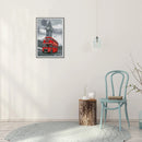 14CT Stamped Cross Stitch Artwork Eco-friendly Cotton Thread Set for Home Gif