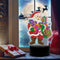 DIY Diamond Painting LED Light Special Shaped Santa Claus Embroidery Lamp