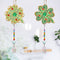 #A 2pcs 5D Keychain Pendant DIY Spot Drill Handmade Ornament Art Crafts Home Dec