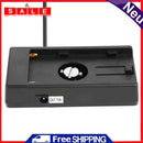 Battery Adapter Pad Buckle Plate with 7.4V DC5.5 2.1mm Plug for Sony NP-F Series