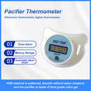 Safe Silica Gel Baby Pacifier Temp Measuring Fever Alarm (Blue Fahrenheit) Newly