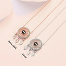 Day Present I love You 100 Languages Bohemia Dreamcatcher Projection Necklace