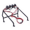 6 LED Lights Metal Roll Cage Bucket for RC4WD 1/10 TF2 Remote Car Accessori