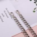 Bag Metal Chain Strap Handle Replacement for DIY Purse Shoulder Handbag 120cm