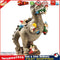 Dinosaur Eating Gnomes Garden Statue Outdoor Art Sculpture for Patio (S) Newly