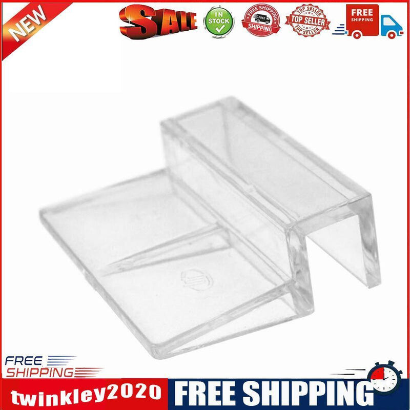 8mm 10mm 12mm 4pcs Fish Tank Bracket Clip Acrylic Aquarium Lid Holder (6mm)