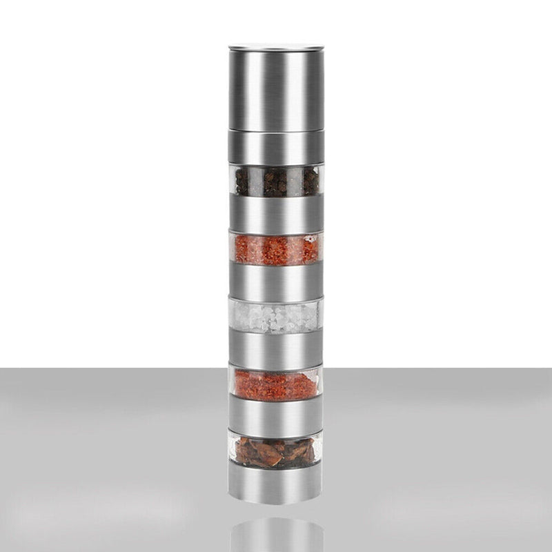 Spice Jars Bottle Seasoning Container Outdoor BBQ Condiment Organizers Portable