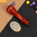 #A Stamps Head Seal Wax Seal Stamp Retro Scrapbooking Stamps Craft Invitation De