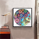 5D DIY Special Shaped Diamond Painting Flower Butterfly Embroidery Craft Kits