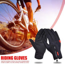 Winter Riding Fleece Sport Gloves Women Men Honeycomb Cycling Skiing Warm Glo