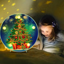 DIY LED Special Shaped Diamond Painting Christmas Tree Embroidery Mosaic Kit