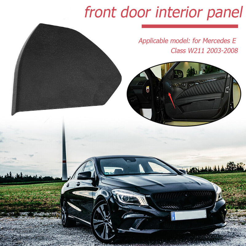 Car Right Front Door Cover Trim Shell for Benz E Class W211 03-08 (Black) Newly