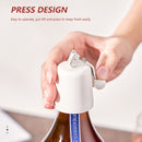 Wine Bottle Stopper - Stainless Steel Wine Bottle Plug Sealer Wine Saver