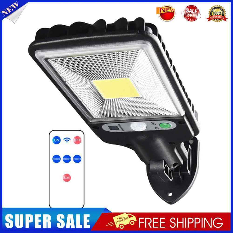 LED Solar Wall Light Outdoor Motion Sensor Lamp Garden Remote Lamp (30COB)
