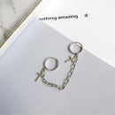 Jewelry Adjustable Hip Hop Chain Joint Rock Gothic Cross Rings Biker Punk