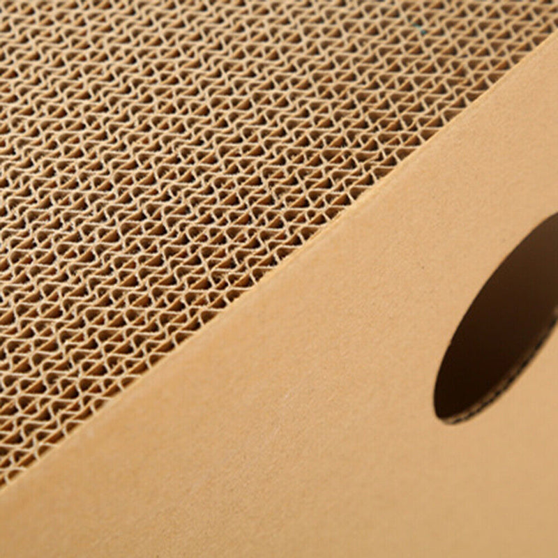Cat Sleeping Bed House Corrugated Paper Scratcher Kennel Nest for Pets Kittens