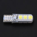 10Pcs T10 SMD 5050 LED Car Lightweight Waterproof White Wedge Lightweight Cars Small