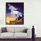 Hand Painted Artwork Frameless DIY Relaxing Horse Painting By Numbers Picture