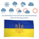Ukraine Flag - Polyester Banner Ukrainian National Bunting Flag (90x150cm)