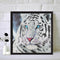 Tiger 5D DIY Partial Drill Round Diamond Painting Animal Picture Mosaic Art