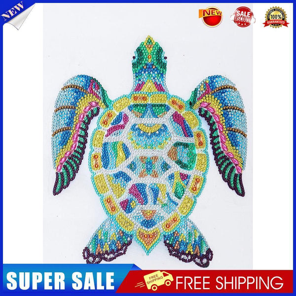 Diamond Painting 5D DIY Turtle Crystal Special Shape Room Wall Art (T086)