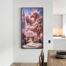 #A Chateau Montrose 5D DIY Diamond Painting Kits Full Round Drill Wall Decor Cra