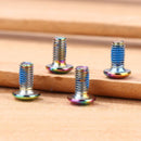 12pcs M5x8mm Disk Brake Bolts T25 Torx Titanium TI Bottle Holder Bolts Screws