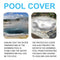 Swimming Pool Covers Summer Heat Insulation Film Dust Blanket (10FT-300cm) Newly