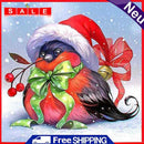 Christmas Bird 14CT Stamped DIY Embroidery Full Cross Stitch Cartoon Home Decor