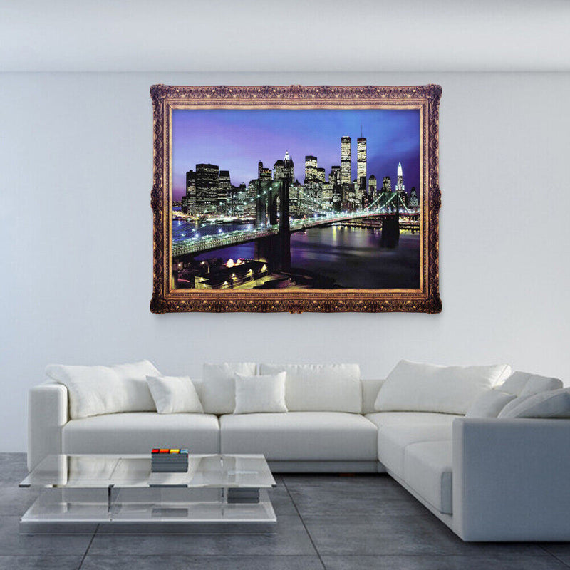City Night 5D Diamond DIY Painting Craft Kit Home Wall  Decor Newly