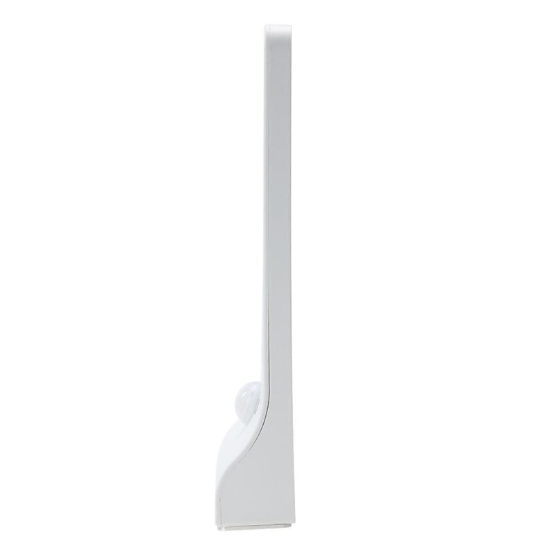 Solar LED Wall Lamp IP65 Human Induction Sensor White Light Outdoor (White)