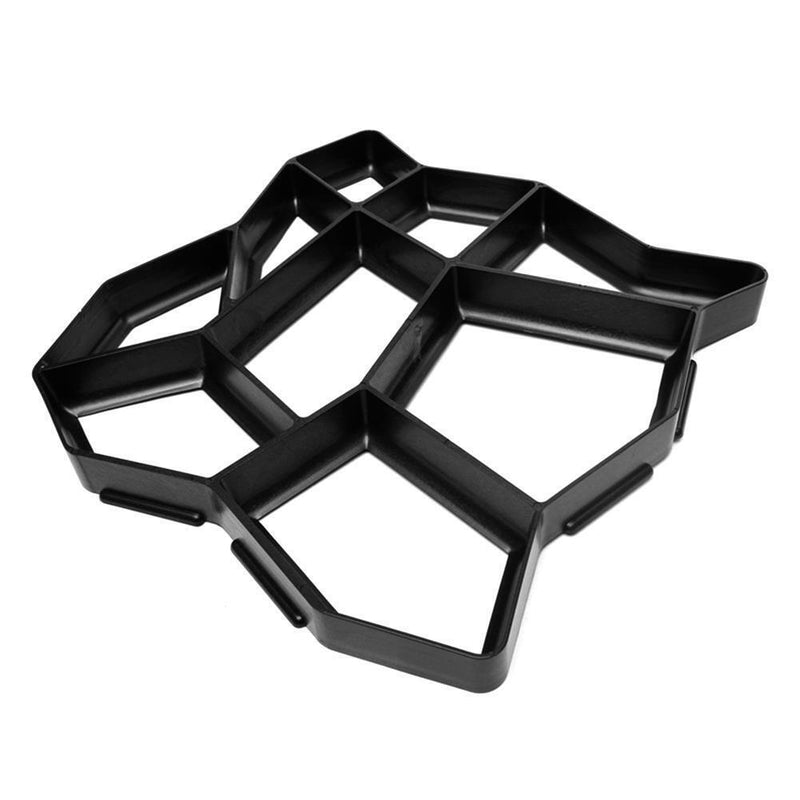 Garden Walk Pavement Mold DIY Manually Paving Concrete Molds (Polygon)