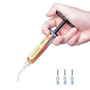 Rotary Flux Dispenser Solder Oil Booster Soldering Paste Pusher Auxiliary Tool