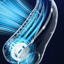 #A Portable Hanging Neck Fan USB 2000mAh Digital Summer Air Cooling Bladeless Fa