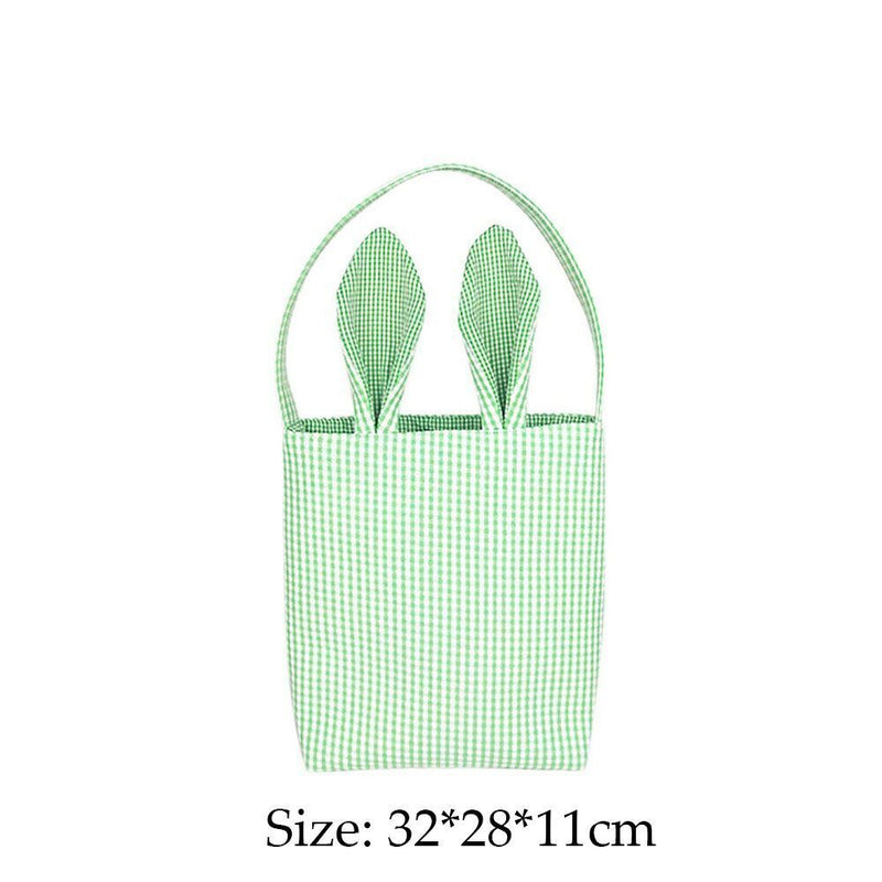 Ears Canvas Storage Pouch Gift Packing Bag Easter Tote Bag Rabbit Basket Bag