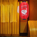 25cm Painting Lantern Japanese Style Fabric Hanging Restaurant Decor (A) Newly