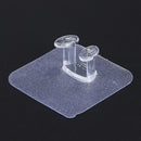 Cable Transparent Wire Bracket Power Plug Hook Socket Holder Storage Hanger