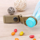 3pcs Nylon Webbing Buckle Water Bottle Holder Clip Climb Carabiner Belt