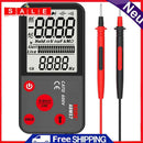 Digital Multimeter AC/DC Voltage Meter Ohm Tester LCD Large Screen Flash Light