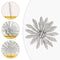 Christmas Tree Glitter Flowers Decor-Xmas Tree Wreaths Garland Artificial Flower