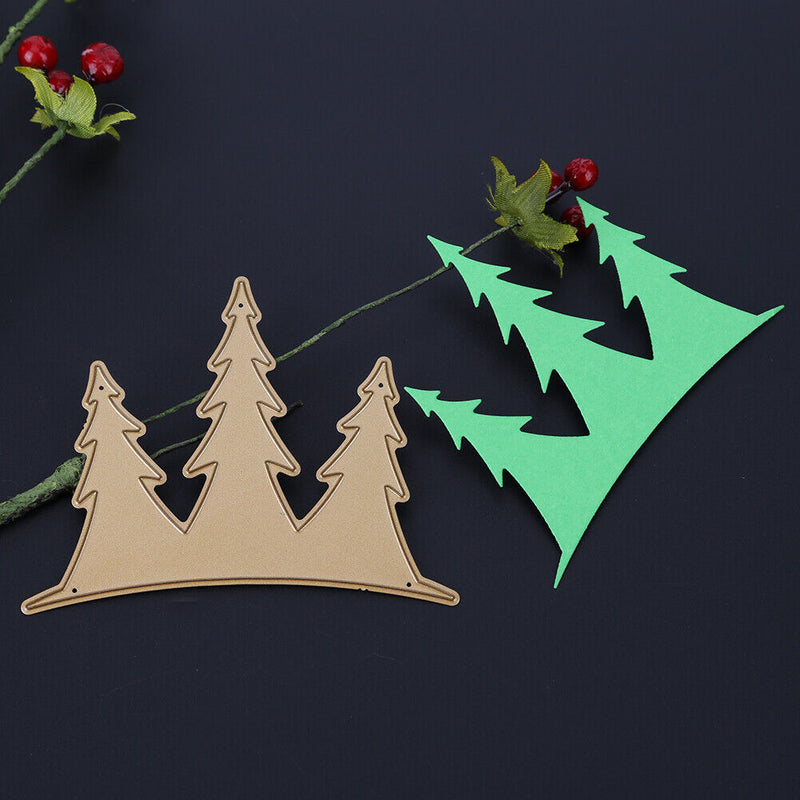 Christmas Tree Metal Cutting Dies for DIY Scrapbooking Photo Album Decor-158847